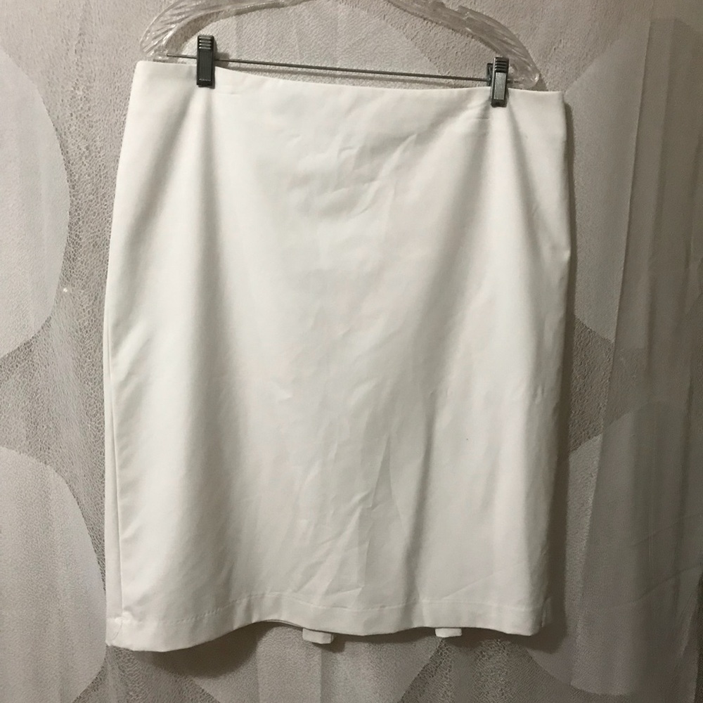 Talbots white skirt